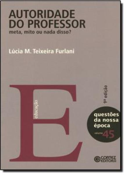 Picture of AUTORIDADE DO PROFESSOR - META, MITO OU NADA DISSO? 9ª EDICAO
