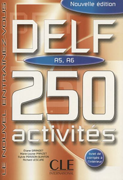 Picture of DELF A5 - A6 - 250 ACTIVITES LIVRE NOUVELLE EDITION