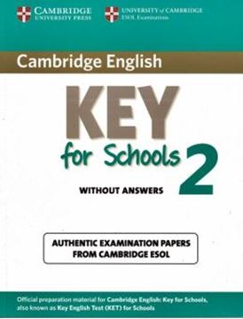 Imagem de CAMBRIDGE ENGLISH KEY FOR SCHOOLS 2 STUDENTS
