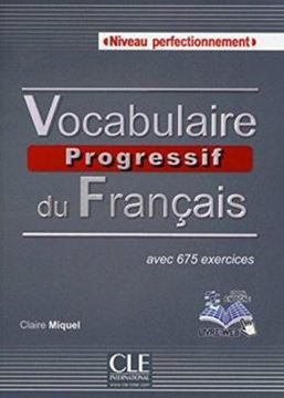 Imagem de VOCABULAIRE PROGRESSIF DU FRANCAIS - NIVEAU PERFECTIONNEMENT - LIVRE + CD AUDIO - 3EME ED