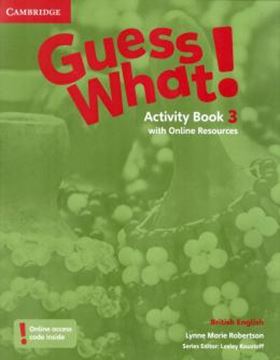 Imagem de GUESS WHAT! 3 ACTIVITY BOOK WITH ONLINE RESOURCES - BRITISH