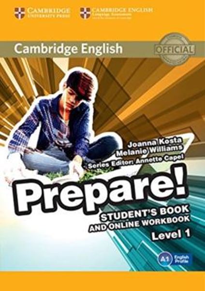 Picture of CAMBRIDGE ENGLISH PREPARE! 1 STUDENT´S BOOK WITH ONLINE WORKBOOK - 1ST ED