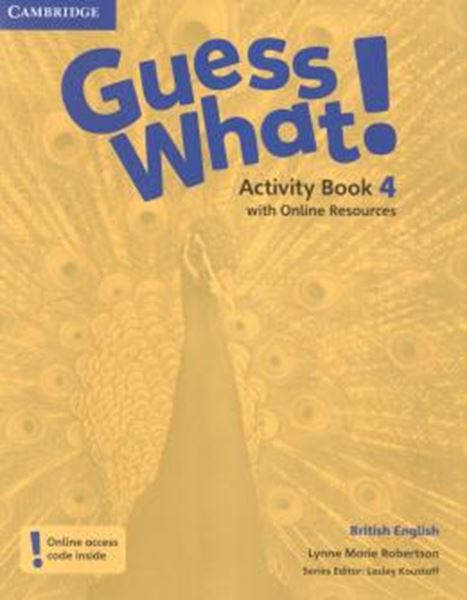 Picture of GUESS WHAT! 4 ACTIVITY BOOK WITH ONLINE RESOURCES - BRITISH