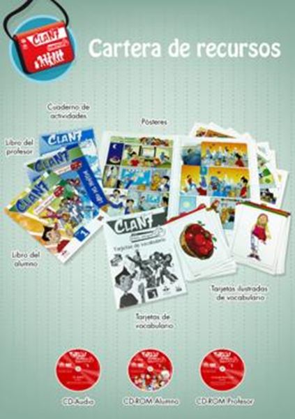 Picture of CLAN 7 CON ¡HOLA, AMIGOS! 1 - CARTERA DE RECURSOS PARA EL PROFESOR