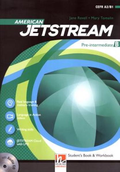 Picture of AMERICAN JETSTREAM PRE-INTERMEDIATE B - SB/WB + AUDIO CD + E-ZONE