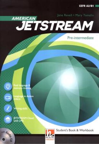 Picture of AMERICAN JETSTREAM PRE-INTERMEDIATE - SB/WB + AUDIO CD + E-ZONE