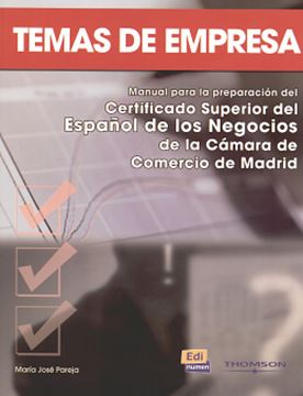 Imagem de TEMAS DE EMPRESA - LIBRO DEL ALUMNO
