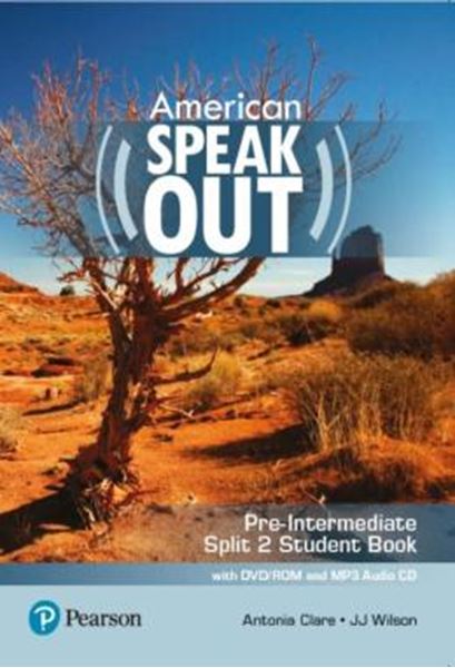 Picture of AMERICAN SPEAKOUT PRE-INTERMEDIATE SPLIT 2 SB WITH DVD-ROM AND MP3 AUDIO CD - 2ND ED