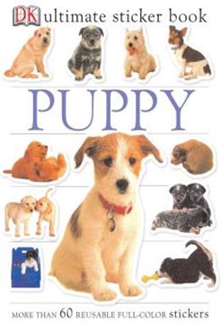 Imagem de ULTIMATE STICKER BOOK - PUPPY - MORE THAN 60 REUSABLE FULL-COLOR STICKERS
