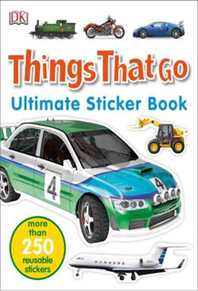 Picture of ULTIMATE STICKER BOOK - THINGS THAT GO