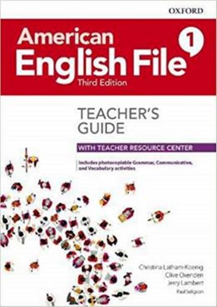Picture of AMERICAN ENGLISH FILE 1 - TEACHER´S BOOK WITH RESOURCE CENTER - 3RD ED