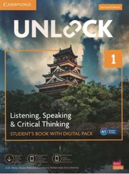 Imagem de UNLOCK 1 - LISTENING, SPEAKING AND CRITICAL THINKING SB WITH DIGITAL PACK - 2ND ED