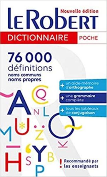 Picture of DICTIONNAIRE LE ROBERT DE POCHE - NOUVELLE EDITION