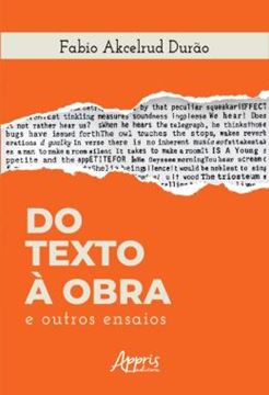 Imagem de DO TEXTO A OBRA E OUTROS ENSAIOS
