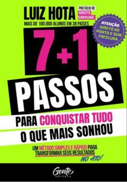 Picture of 7+1  PASSOS PARA CONQUISTAR TUDO O QUE MAIS SONHA
