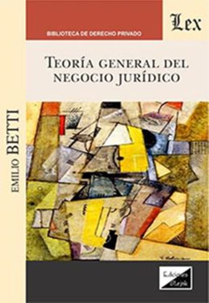 Picture of TEORIA GENERAL DEL NEGOCIO JURIDICO