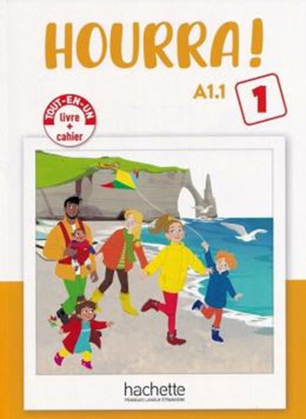 Picture of HOURRA! 1 (1 - A1.1) - TOUT-EN-UN: LIVRE + CAHIER