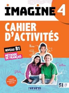 Imagem de IMAGINE 4 (B1) - CAHIER + CAHIER NUMERIQUE