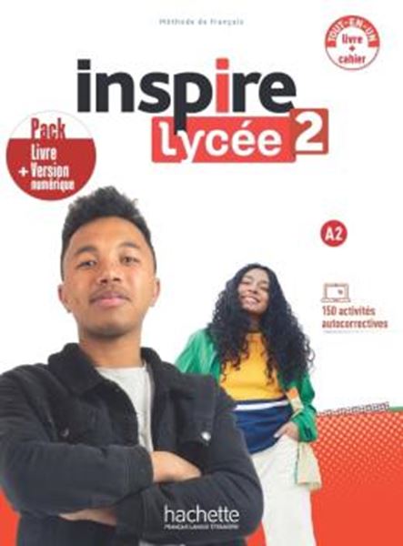 Picture of INSPIRE LYCEE 2 (A2) - PACK LIVRE DE L´ELEVE + CAHIER D´ACTIVITES + VERSION NUMERIQUE